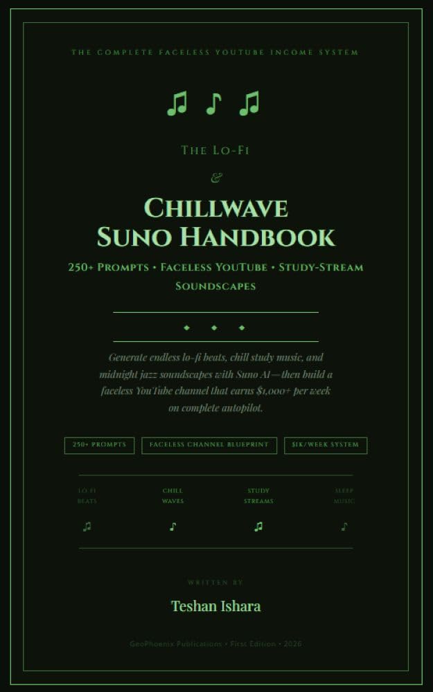 The Lo-Fi & Chillwave Suno Handbook book cover